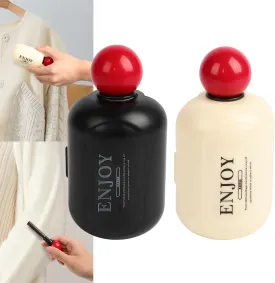 Enjoy Lint Roller, Enjoy Sticky Lint Roller, 2 In1 Washable Lint Remover, Portable Reusable Mini Roller Pet Hair Remover, Sticky Rollers Ball for Clothes, Furniture, Dog & Cat Hair(Black & White)