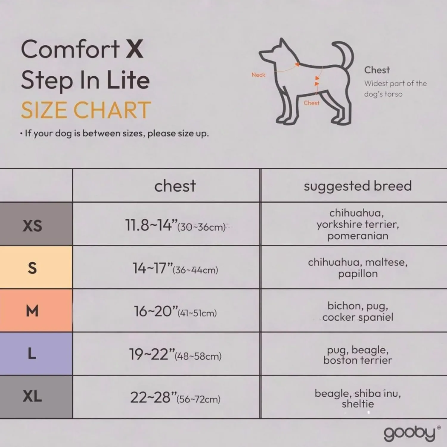 Gooby Comfort X Step in Lite Dog Harness - Choke Free, Escape Free with Light Breathable Mesh - Step in Dog Harness for Small and Medium Dogs - Quick Release Buckle, Metal D-Rings - Blue, X-Small