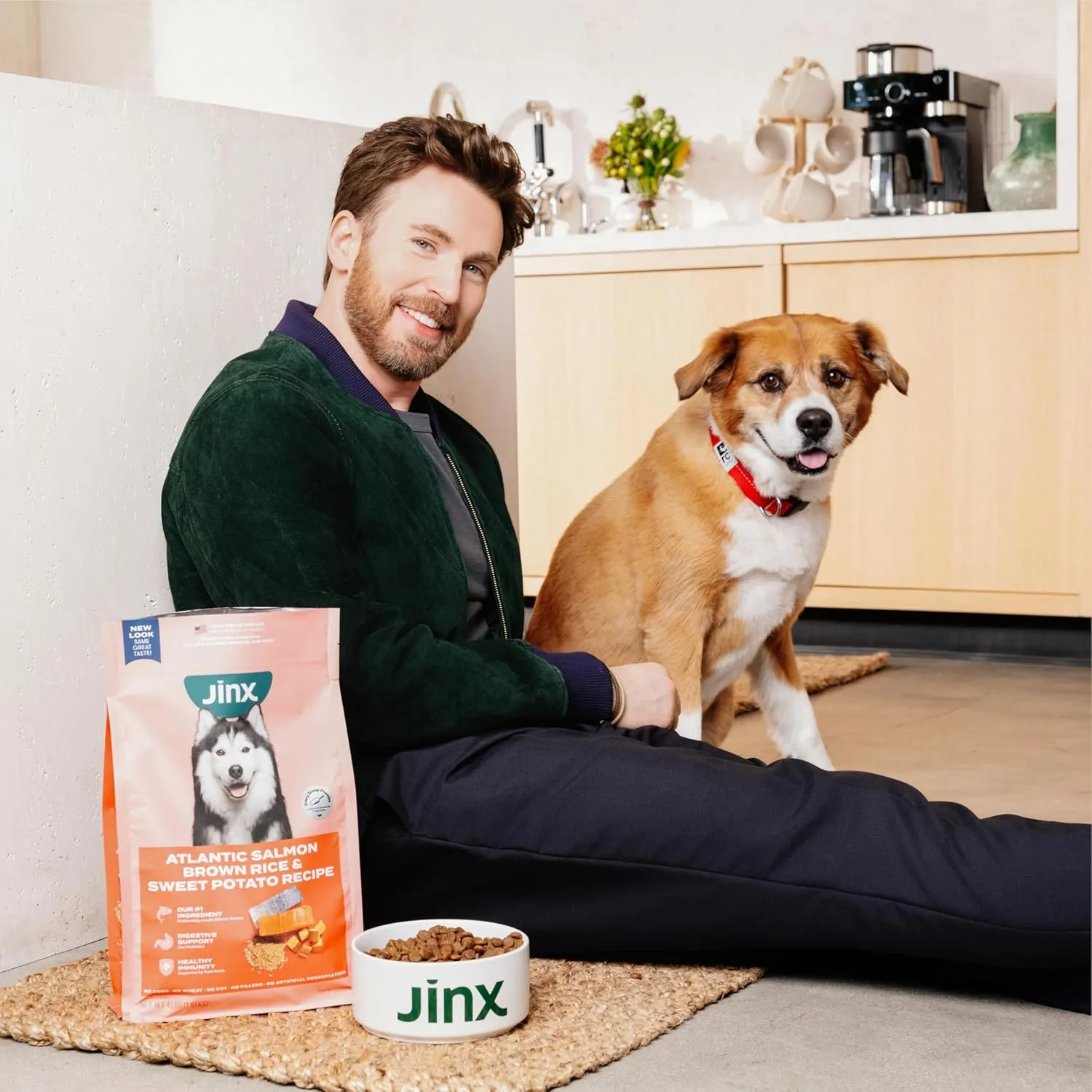 Jinx Premium Dry Dog Food, Puppy - Real Chicken, Brown Rice & Sweet Potato Kibble for Puppies with DHA, Protein & Calcium for Brain Health - Probiotics for Digestive Support - No Fillers - 4lb