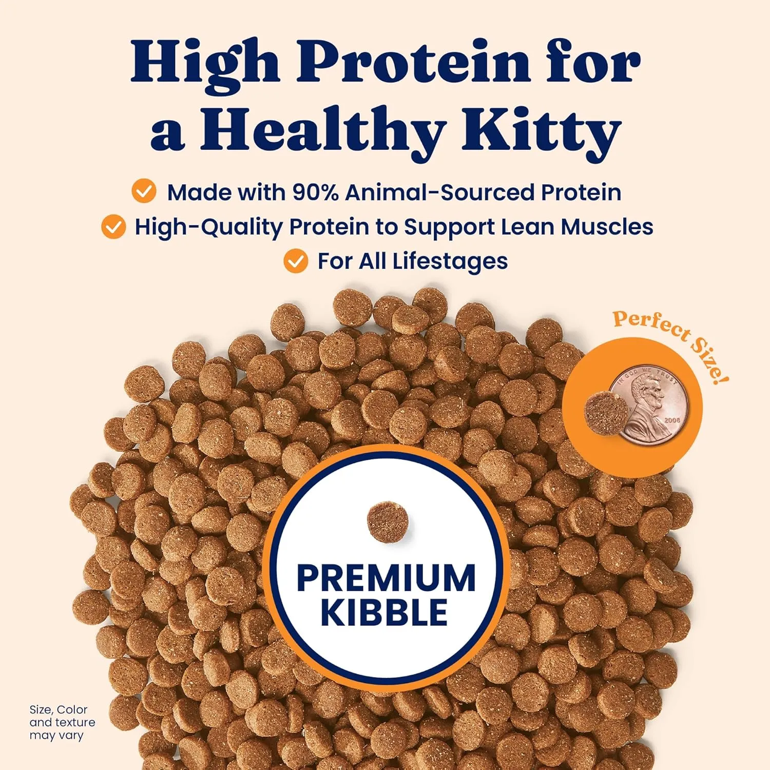 Solid Gold High Protein Dry Cat Food - Indigo Moon Made with Digestive Probiotics for Cats - Grain & Gluten Free with High Fiber & Omega 3 - Low Carb Superfood Meal - Chicken - 3lb